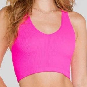 Free People Movement Free Throw Crop Top Bra